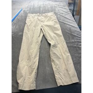 Polo Ralph Lauren Stretch Classic Fit‎ Chino Pants Mens 33x30 Tan Khaki Twill